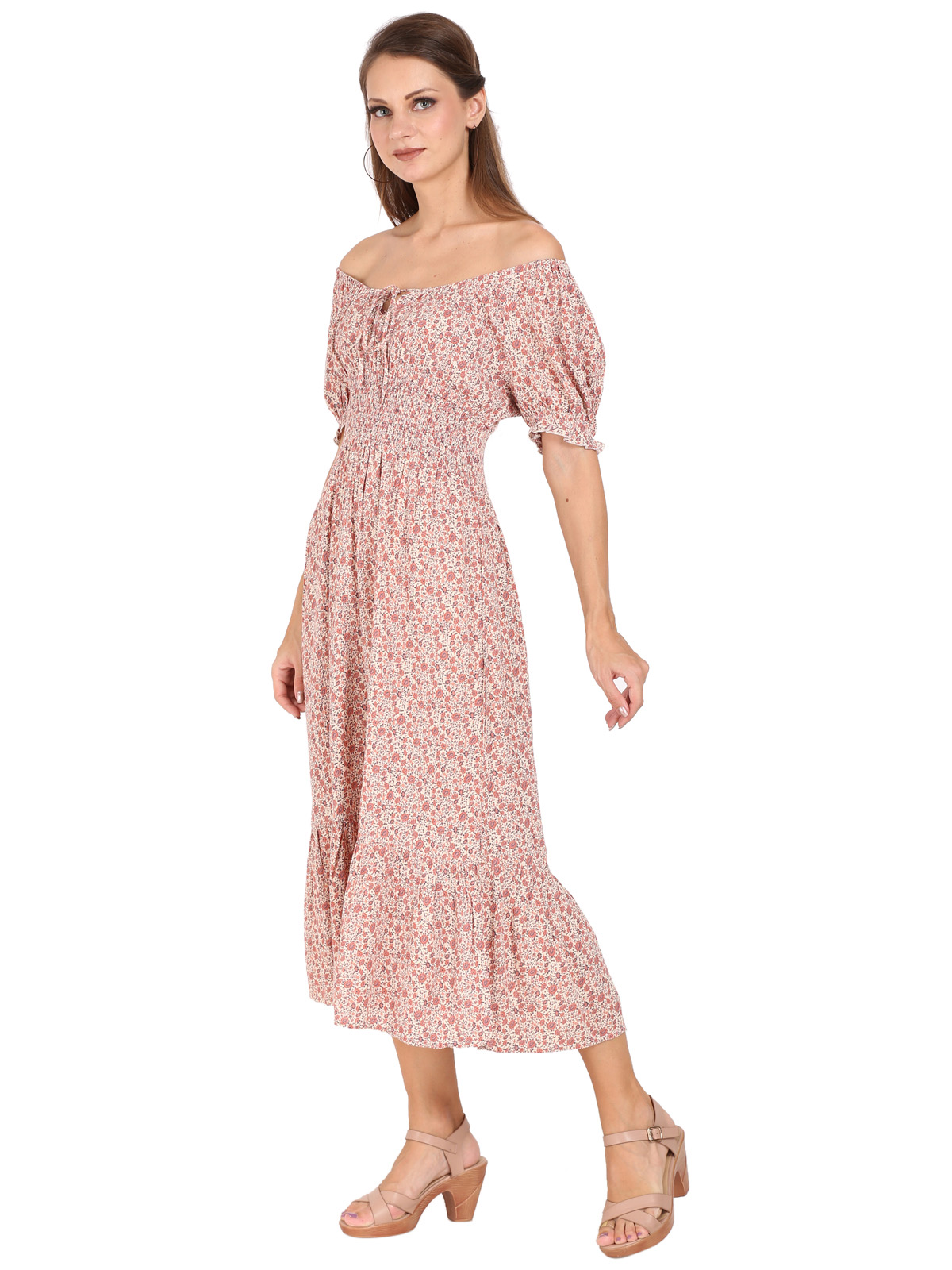 Modest Crinkle Dress