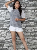 STRIP TOP WITH EMBROIDERY SLEEVES