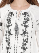 RAYON EMBROIDERED BLOUSE